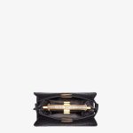 FENDI Peekaboo ISeeU Petite Black crocodile leather bag - Image 4